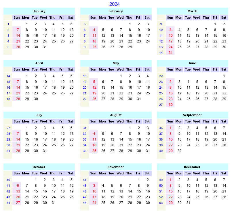 Printable calendar 2021