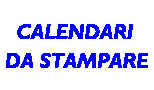 Calendario Home Page
