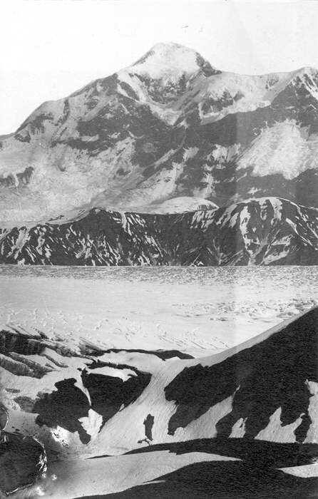 Mt. St. Elias from Agassiz Glacier. Yakutat district, Alaska ...