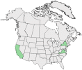 Distributional map for Aegilops geniculata Roth